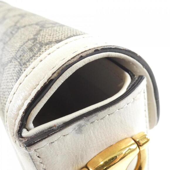 GUCCI Beige Horsebit Shoulder Bag - Picture 4 of 10